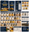 Pantry Essentials – 3 Day Food Pack - Everyday Kitchen Staples • Freeze-Dried & Long-Term Stored • One Adult • 3-Day Supply