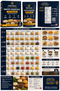 Pantry Essentials – 7 Day Food Pack - Premium Pantry Staples • One Adult • 7-Day Food Reserve • Freeze-Dried & Long-Term Storage
