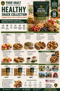 Premium Wellness Collection - Wholesome Nutrition • Delicious Taste • Ready to Eat • Up to 30 Years of Freshness