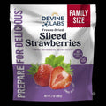 Freeze Dried Sliced Strawberries Family Size Pouch, 20 Servings